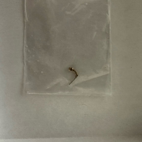 Pupil Hall Bada Bitty Gold Threadless Earring - Picture 2 of 2